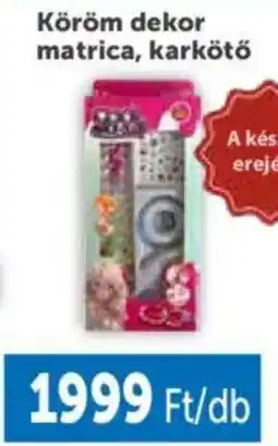 PRIVÁT Köröm dekor matrica, karkötő ajánlat