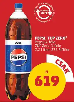 Coop Pepsi, 7Up Zero ajánlat