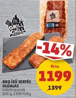 Coop BBQ ízű sertés oldalas ajánlat