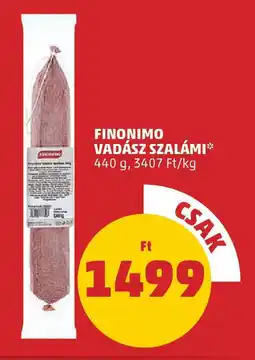 Coop Finonimo vadász szalámi ajánlat
