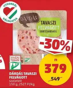 Coop Dárdás tavaszi felvágott ajánlat