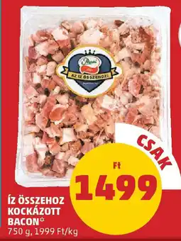 Coop Iz összehoz kockázott bacon ajánlat