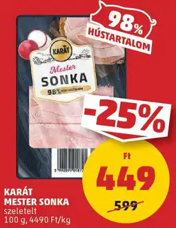 Coop Karát mester sonka ajánlat