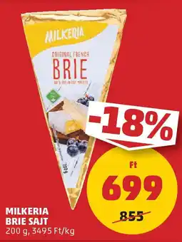 Coop Milkeria brie sajt ajánlat