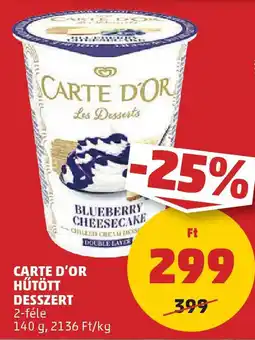 Coop Carte d'Or hűtött desszert ajánlat