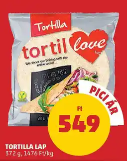 Coop Tortilla lap ajánlat