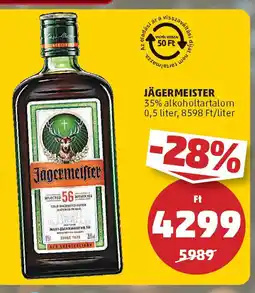 Coop Jägermeister ajánlat