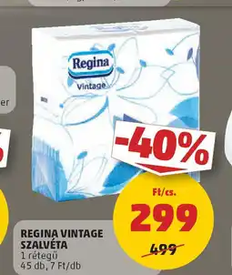 Coop Regina vintage szalvéta ajánlat