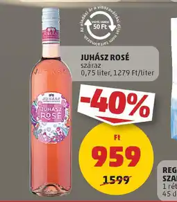 Coop Juhász rosé ajánlat