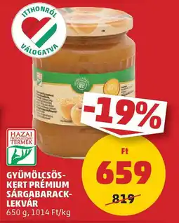 Coop Gyümölcsös- kert Prémium sárgabarack- lekvár ajánlat