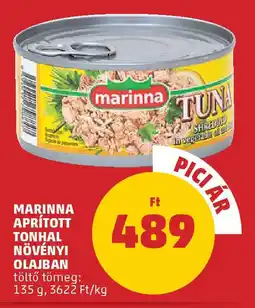 Coop Marinna aprított tonhal növényi ajánlat