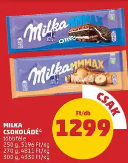 Coop Milka csokoládé ajánlat