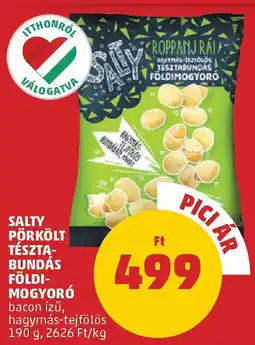 Coop Salty pörkölt tészta- bundás földi- mogyoró ajánlat
