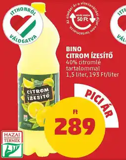 Coop Bino citrom ízesítő ajánlat