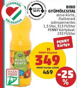 Coop Bino gyümölcsital ajánlat