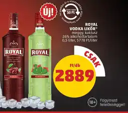 Coop Royal vodka likőr ajánlat