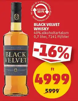 Black Velvet whisky
