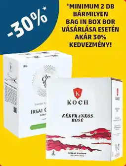 Coop Bármilyen bag in box bor vásárlása esetén ajánlat