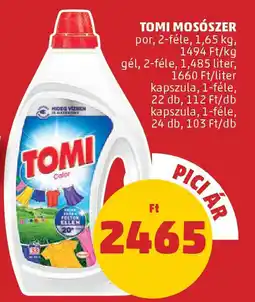 Coop Tomi mosószer ajánlat