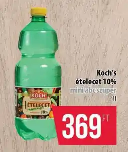 Coop Koch’s ételecet 10% ajánlat