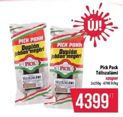 Coop Pick Pack Téliszalámi ajánlat