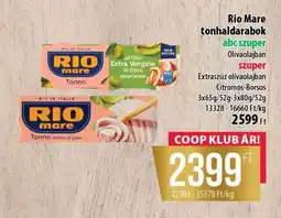 Coop Rio Mare tonhaldarabok ajánlat