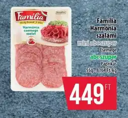 Família Harmónia szalámi