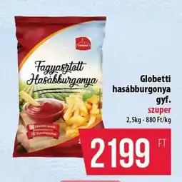 Coop Globetti hasábburgonya gyf ajánlat
