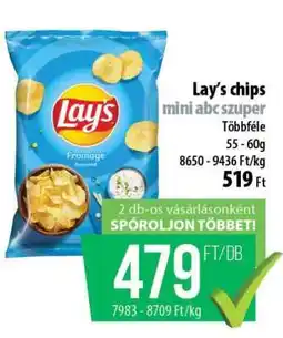 Coop Lay's chips mini abc szuper ajánlat