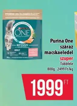 Coop Purina ONE száraze macskaeledel ajánlat