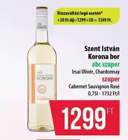 Szent István Korona bor