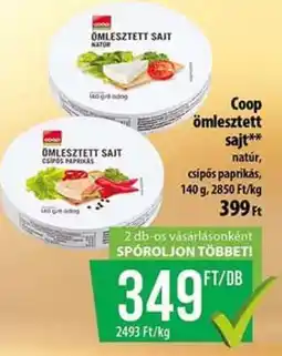 Coop Coop ömlesztett sajt ajánlat