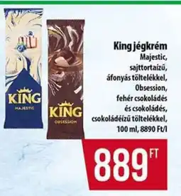 Coop King jégkrém ajánlat