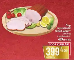 Coop Coop ínyenc fürdői füstölt sonka ajánlat