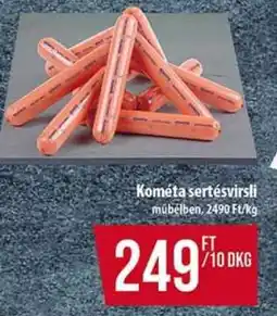 Coop Kometa sertésvirsli ajánlat