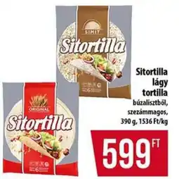 Coop Sitortilla lágy tortilla ajánlat