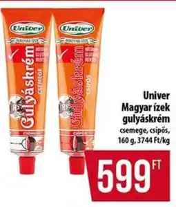 Coop Univer Magyar ízek gulyáskrém ajánlat