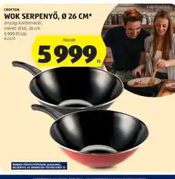 ALDI Wok Serpenyő, Ø 26 cm ajánlat