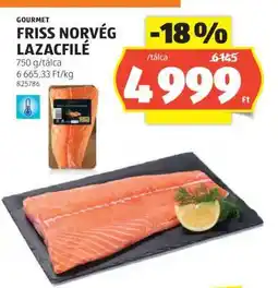 ALDI FRISS NORVÉG LAZACFILÉ ajánlat