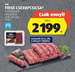 ALDI Friss csevapcsicsa ajánlat