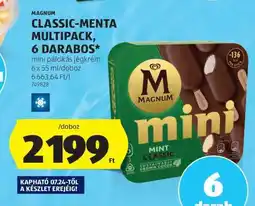 ALDI MAGNUM CLASSIC-MENTA MULTIPACK, 6 DARABOS ajánlat