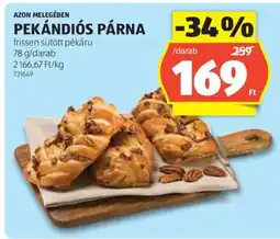 ALDI Pekándiós párna ajánlat