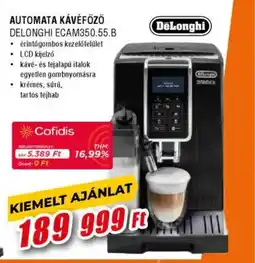 Delonghi ECAM350.55.B Automata kávéfőző