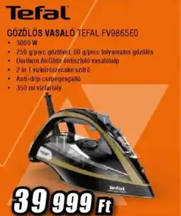 Expert Tefal Gözölös vasaló tefal FV9865E0 ajánlat