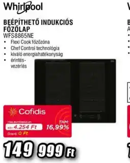 Whirlpool Beépíthető indukciós főzőlap