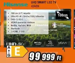 Hisense UHD smart LED TV