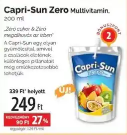 Pingvin Patika Capri-Sun Zero Multivitamin ajánlat