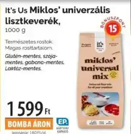 Pingvin Patika It's Us Miklos' univerzális lisztkeverék ajánlat