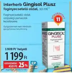 Pingvin Patika Interherb Gingisol Plusz ajánlat