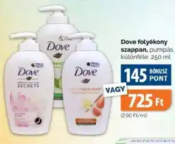Pingvin Patika Dove folyékony szappan ajánlat